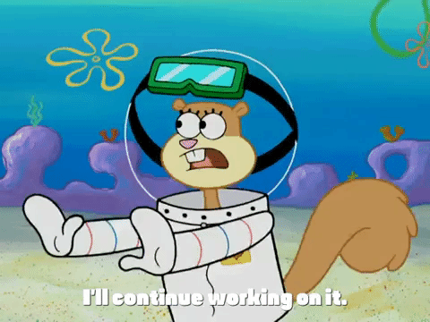 I'm working on it